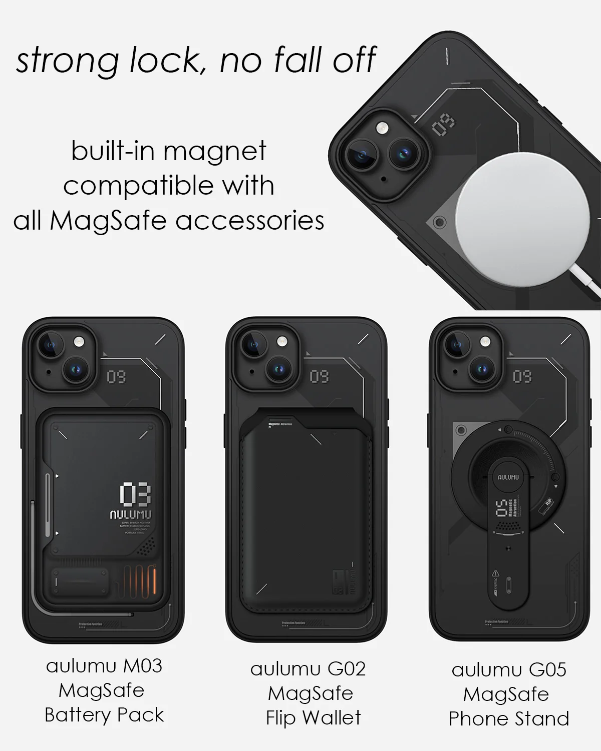 A15 Urban Tech Phone Case for iPhone 14 Series | Magnetic - Image 5