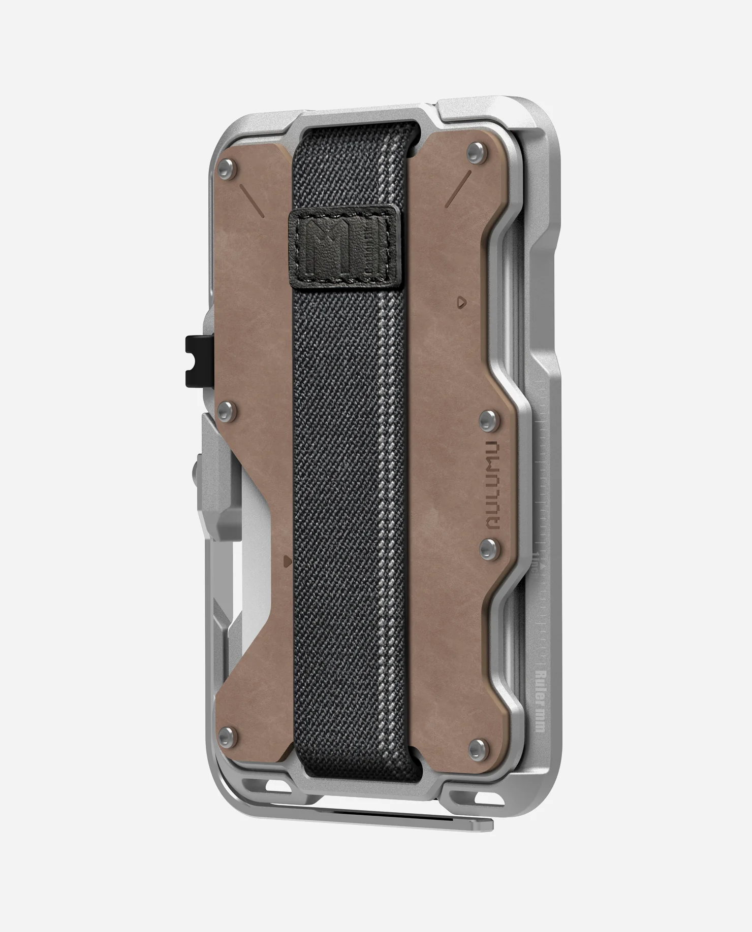 G03 Multi-Tool Magnetic Metal Wallet | Genuine Leather Cover | Magnetic - Image 7
