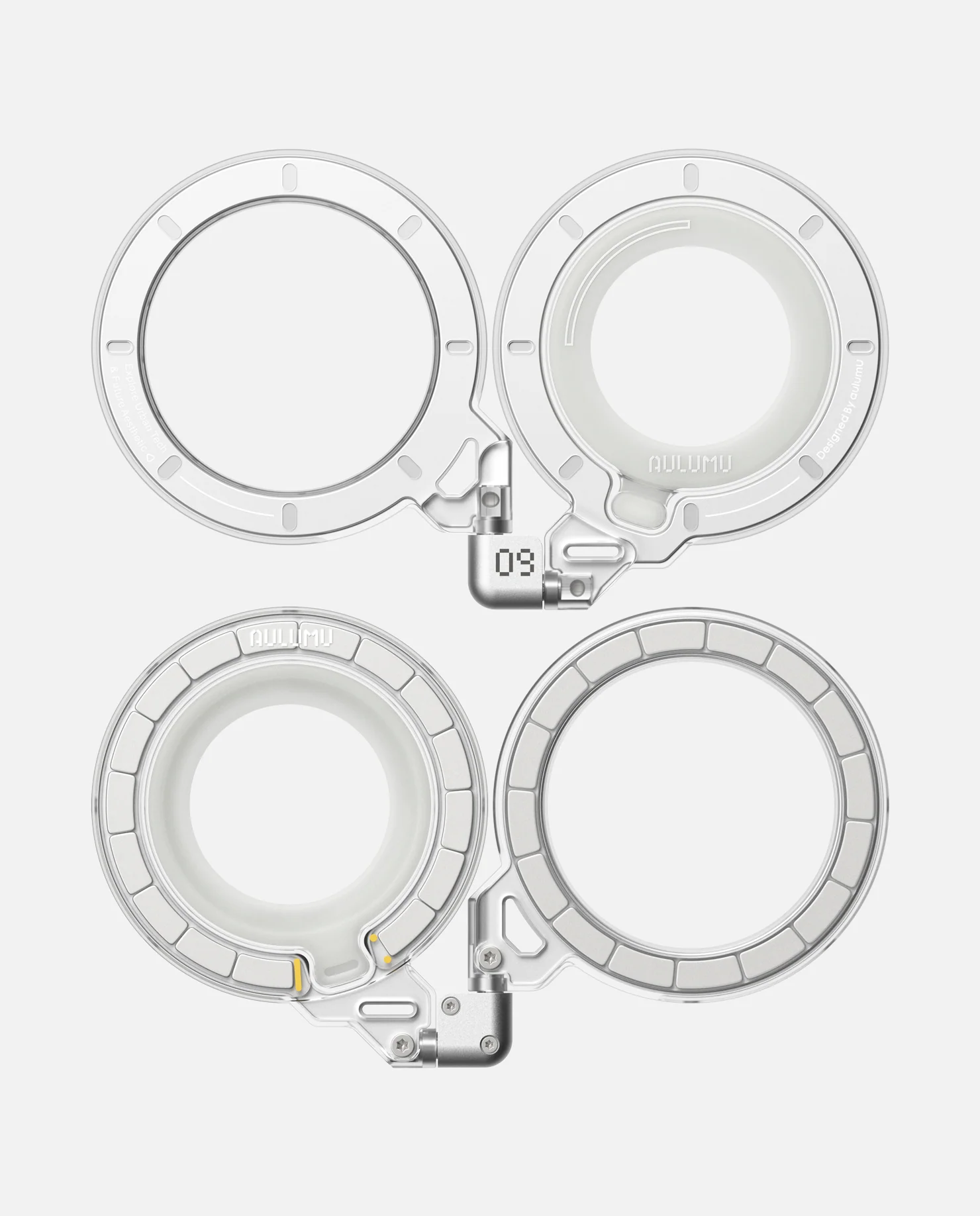 G09 Ghost Transparent Infinite 360° Magnetic Stand - Image 12