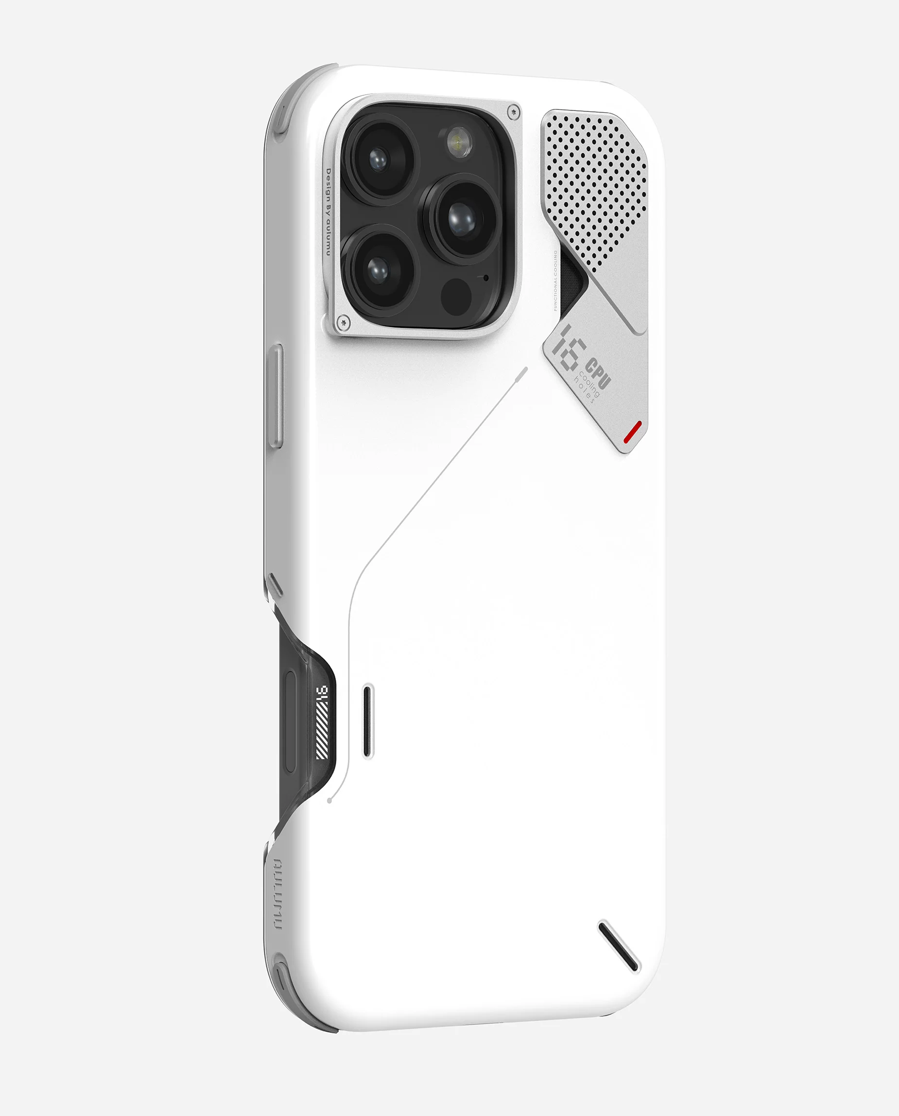 A16 Slim Shockproof Case for iPhone 16 Pro Series | Cutout Version | Real Cooling | Magnetic - Image 9