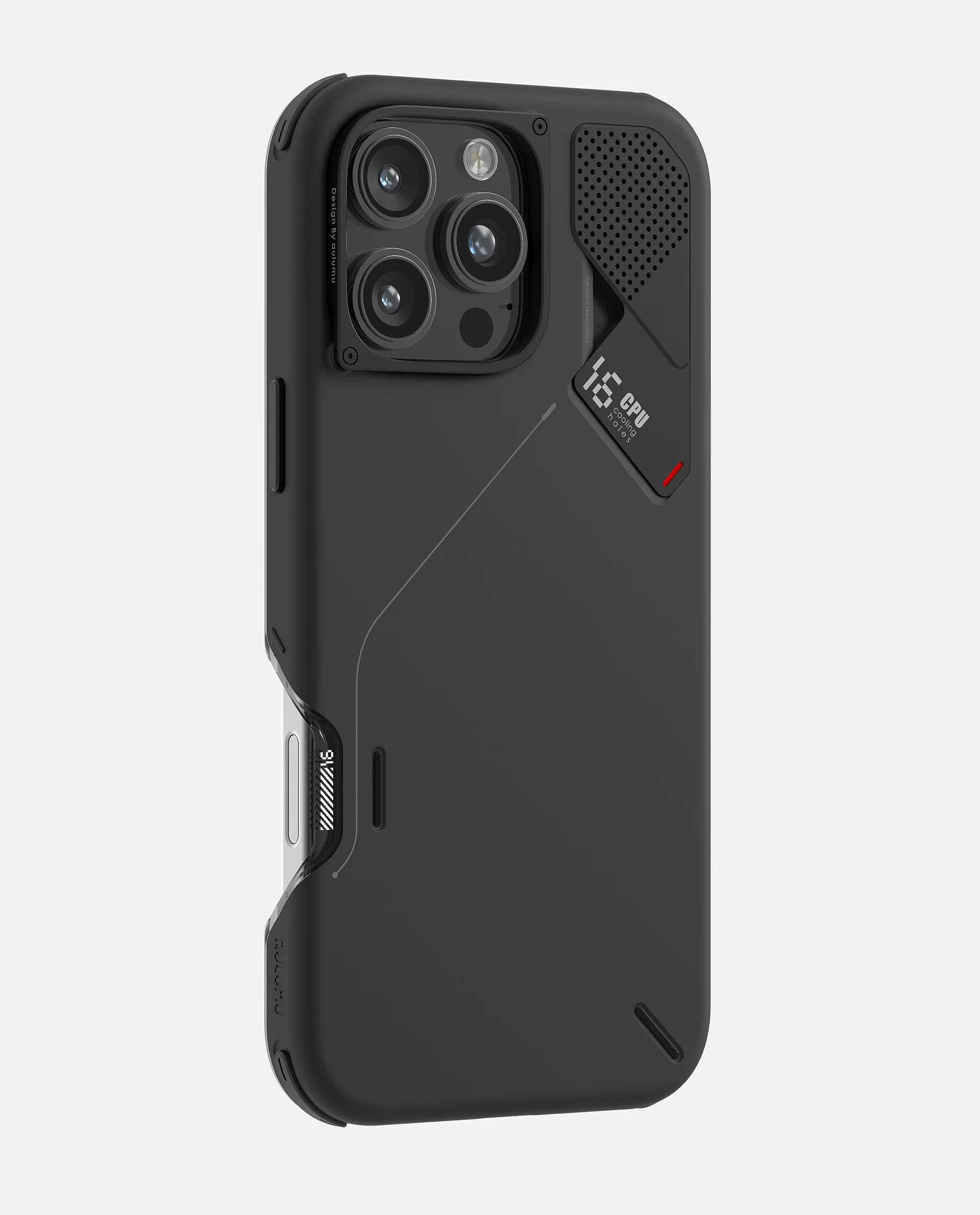 A16 Slim Shockproof Case for iPhone 16 Pro Series | Cutout Version | Real Cooling | Magnetic - Image 4