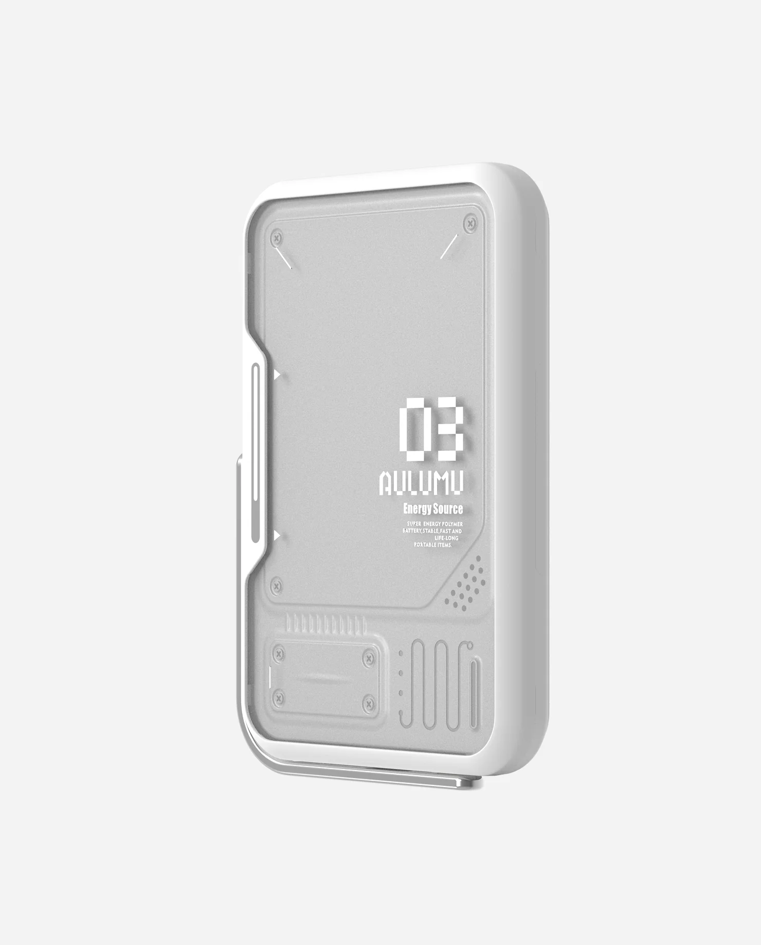 M03 Magnetic Wireless Battery Pack 3.5K | Magnetic | Silver - Image 12