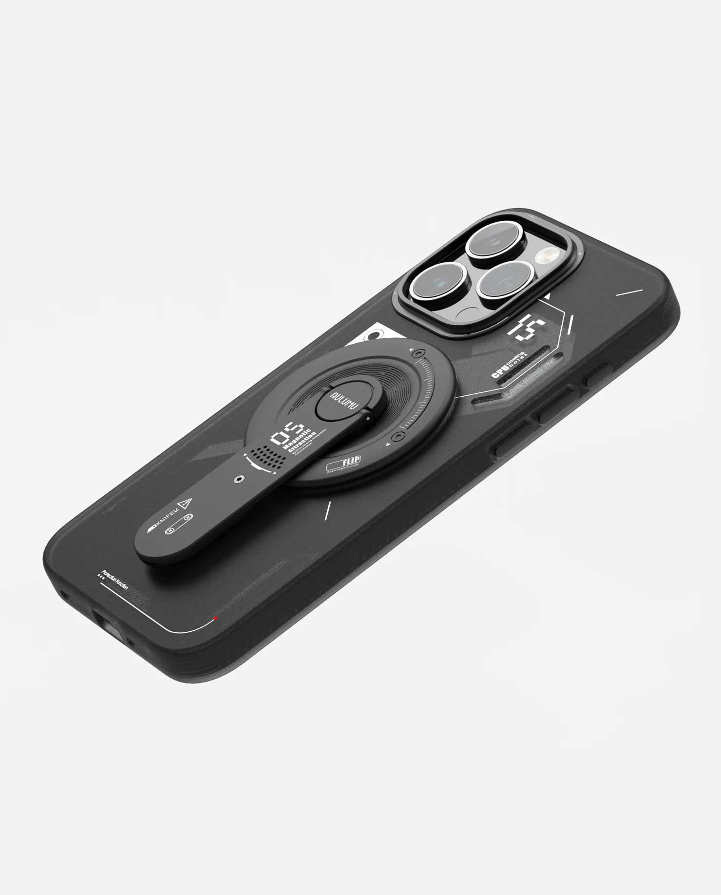 G05 4-in-1 Phone Kickstand with Box Opener | Black | Magnetic - Image 3
