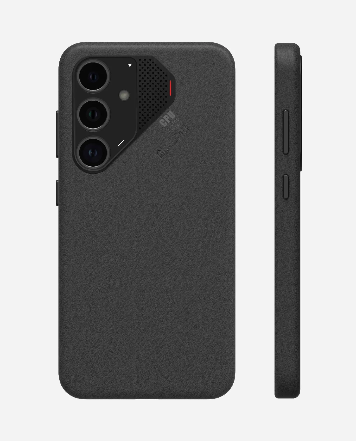S24 Vegan Leather Case for Samsung Galaxy S24 Series | Real Cooling | Black | Magnetic & PowerShare - Image 10