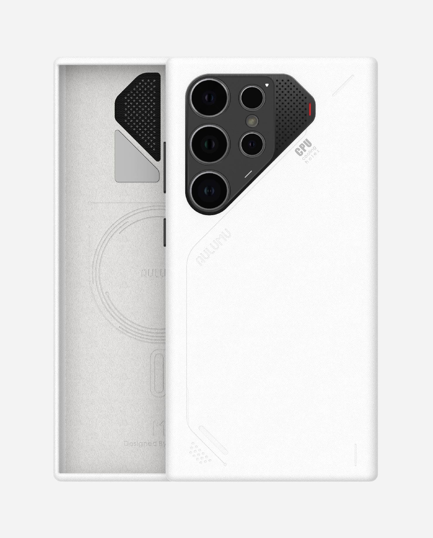S24 Vegan Leather Case for Samsung Galaxy S24 Series | Real Cooling | White | Magnetic & PowerShare - Image 17