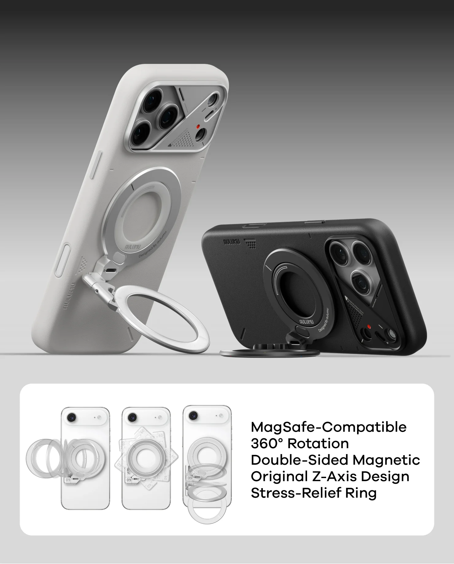 G09 Infinite 360° Magnetic Stand | 3-Axis Rotation - Image 3